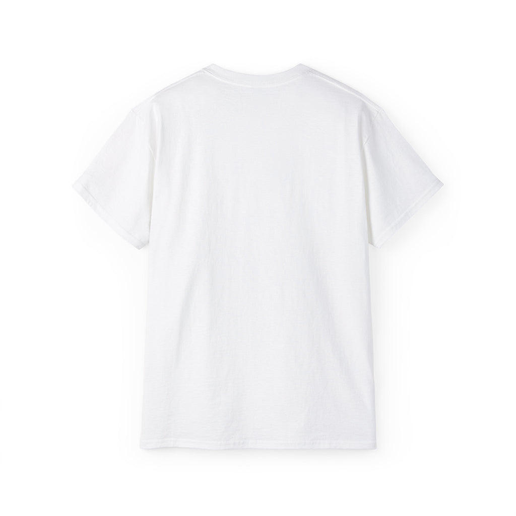 Arctic Story House T-Shirt — Northern Lights Cabin Badge Tee